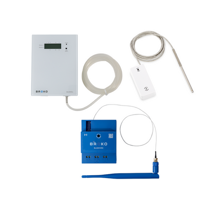 BROKO Set bestehend aus Differenzdrucksensor, Temperaturwaechter und Funk-Abluf-Sicherheitsschalter | klimaworld.com
