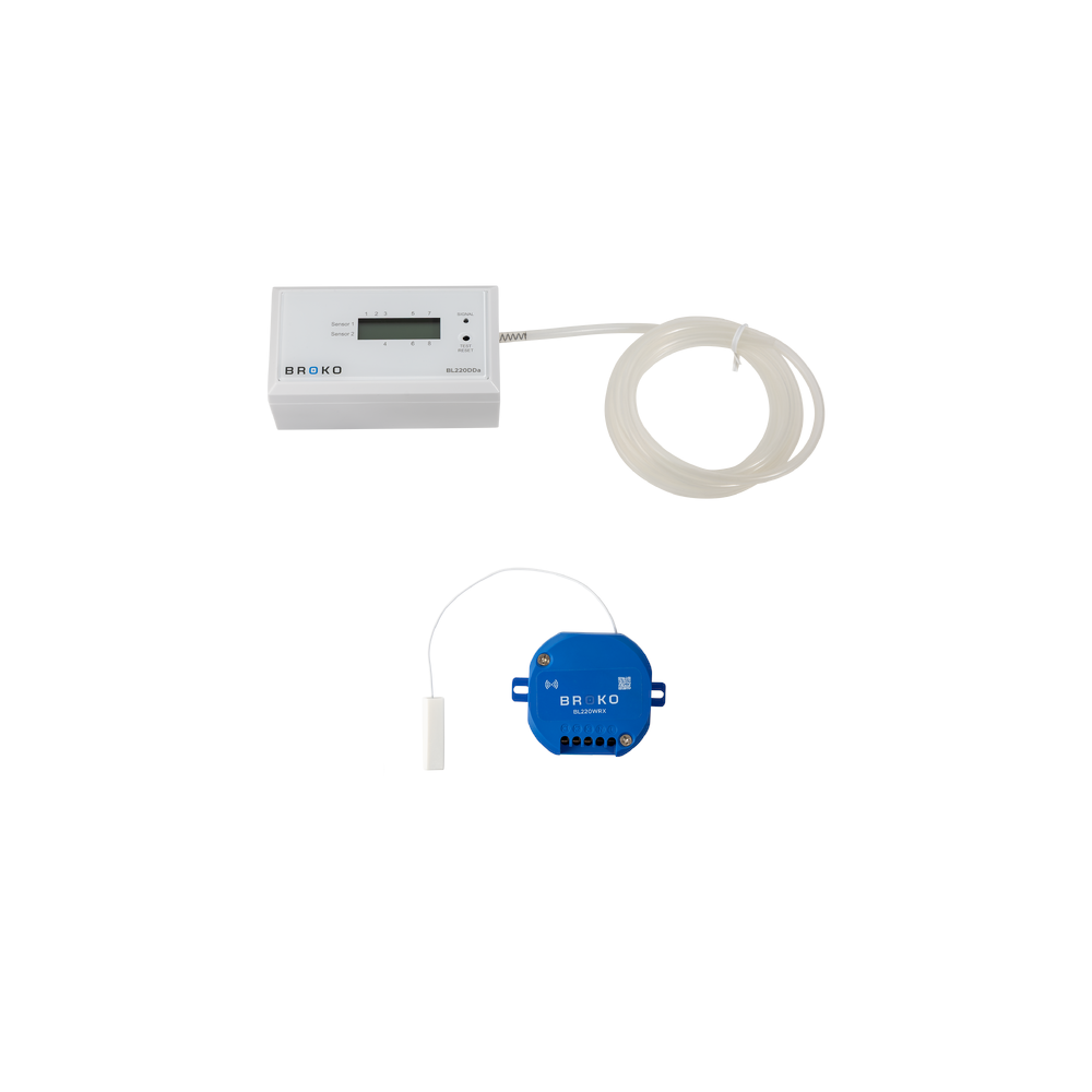 BROKO Set bestehend aus weissem BL220DDa und blauem BL220WRX | klimaworld.com