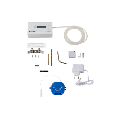 BROKO Set bestehend aus weissem BL220DDa und blauem BL220WRX mit Montagematerial | klimaworld.com