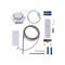 BROKO Set Kochfeldabzug| BL220WT | Funk-Schalter Klemmv. + Fensterkontakt + Temp.
