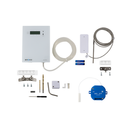 BROKO Set bestehend aus Differenzdrucksensor, Temperaturwaechter und Funk-Abluf-Sicherheitsschalter | klimaworld.com
