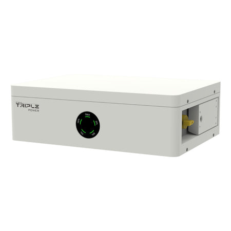 Weisse, rechteckige SolaX Batteriesteuereinheit TBMS-S51 mit schwarzer Anzeige | klimaworld.com