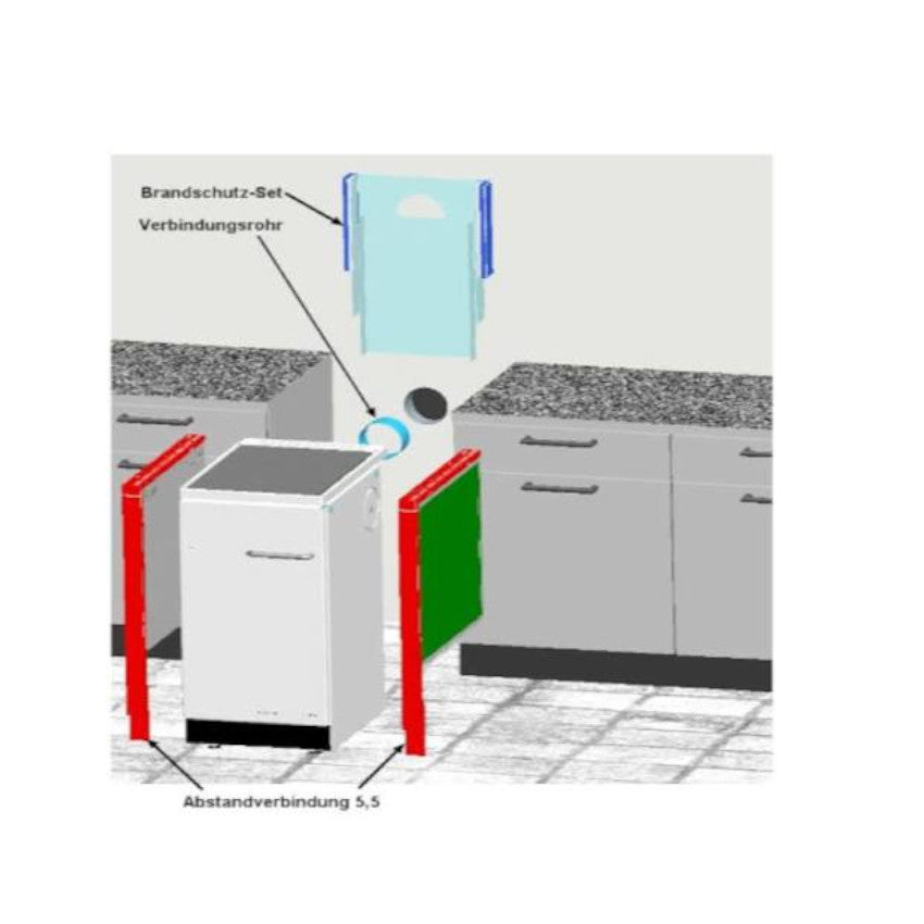 Haas+Sohn | Dauerbrandherd HA 40.6-A | 6 kW brandschutzblech