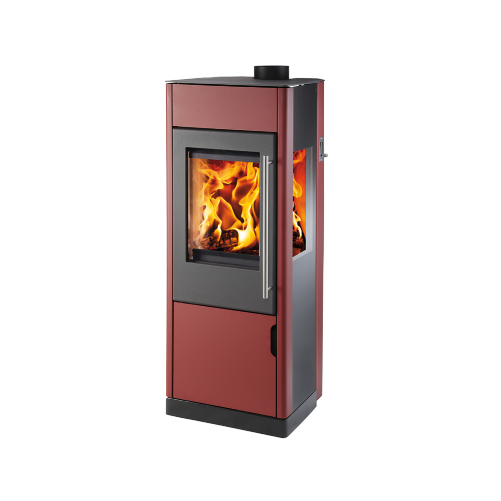 Haas+Sohn | Kaminofen BREGENZ RLU 330.15 | Farbwahl | 6 kW