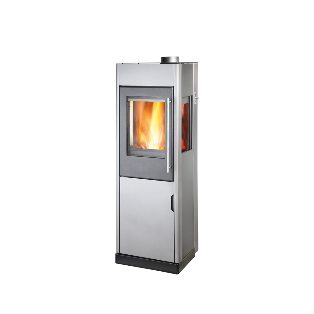 Haas+Sohn | Kaminofen BREGENZ RLU 330.15 | Farbwahl | 6 kW
