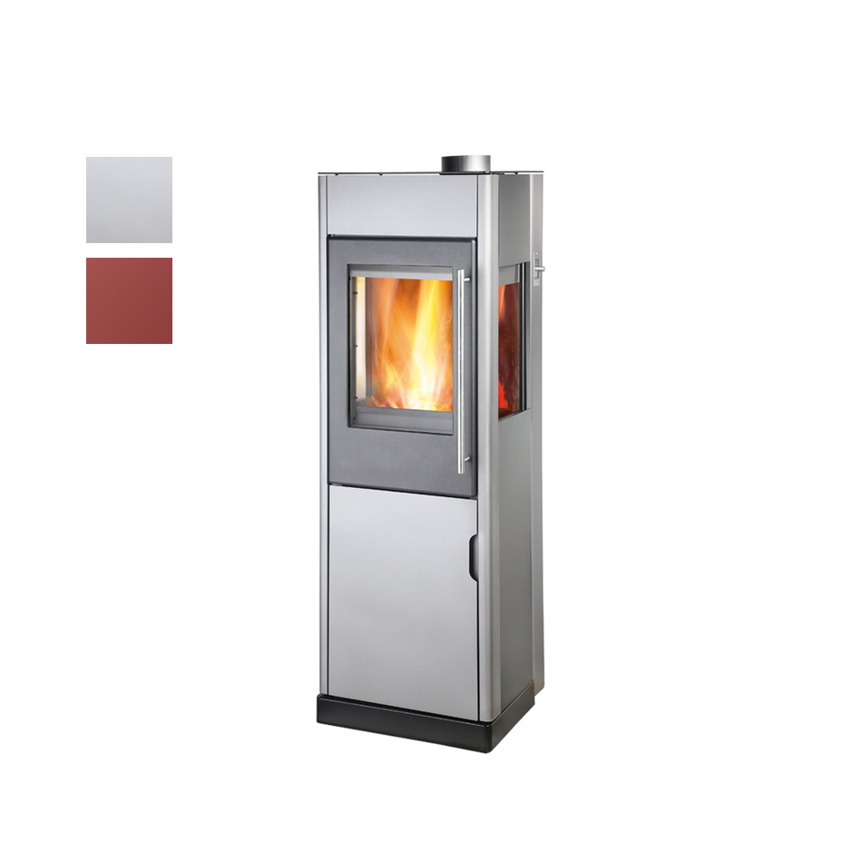 Haas+Sohn | Kaminofen BREGENZ RLU 330.15 | Farbwahl | 6 kW