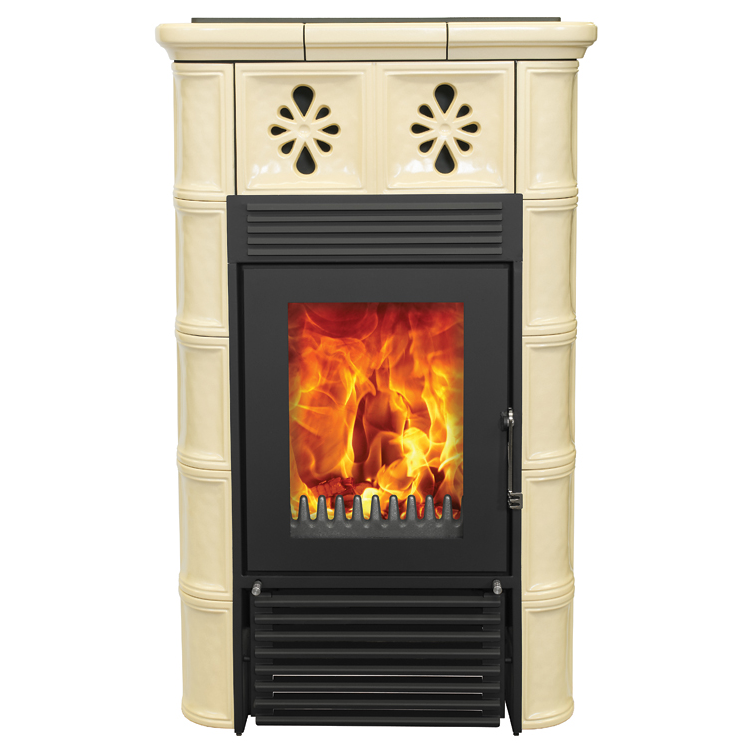 Warmwasserkachelofen | Bristol Mini K220 Euroteplo | 12 kW - Front