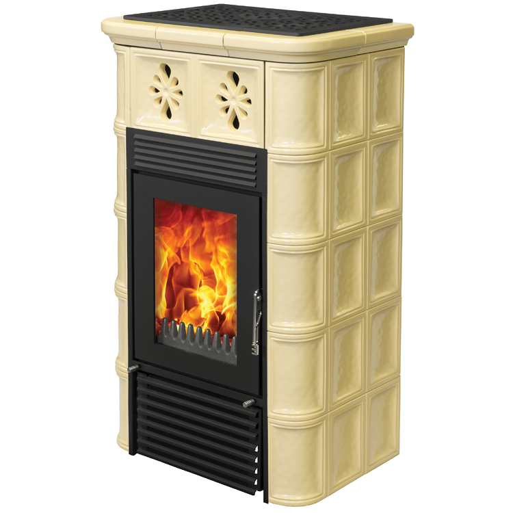Warmwasserkachelofen | Bristol Mini K220 Euroteplo | 12 kW