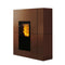 Edilkamin Pelletofen wasserführend Blade H18 | Stahl bronze | 18,7kW