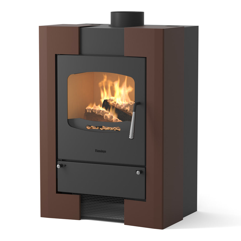 HS Flamingo Kaminofen Espo I, braun | klimaworld.com