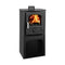 BRUNO® Kaminofen Bruno Jura | Schwarz | 7,7 kW