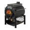 Werkstattofen Bruno® Romantik | mit Kochplatte und Ständer | 15 kW
