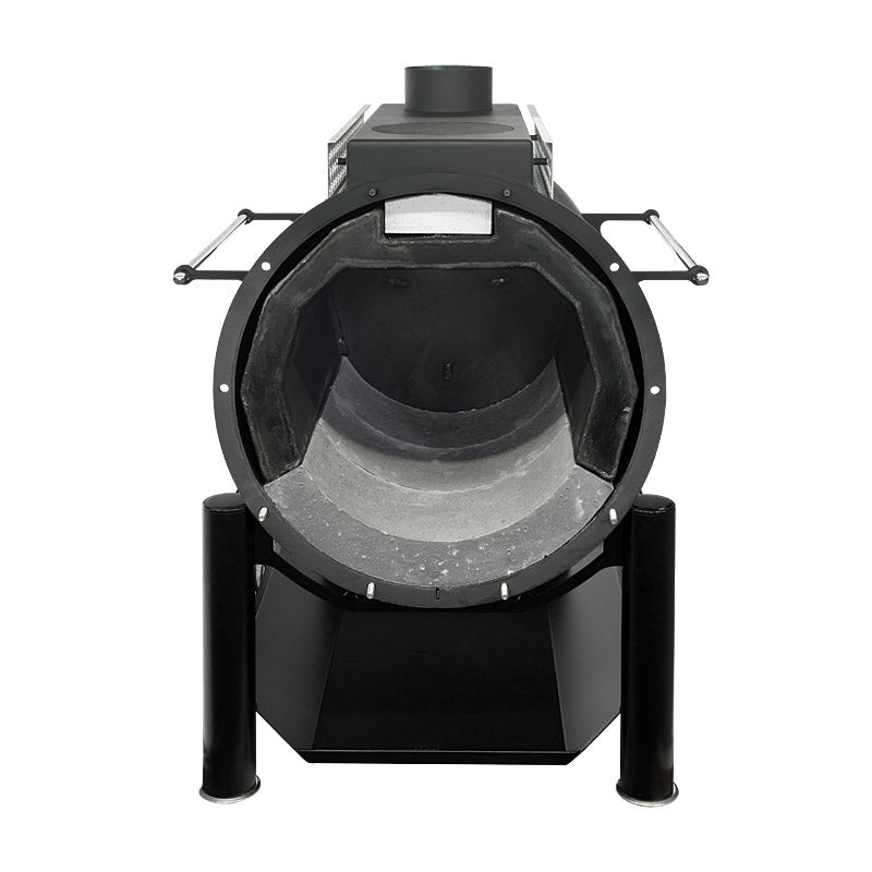 Bruno I Luftheizofen Techno Warmluft Frontansicht