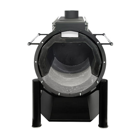 Bruno I Luftheizofen Techno Warmluft Frontansicht