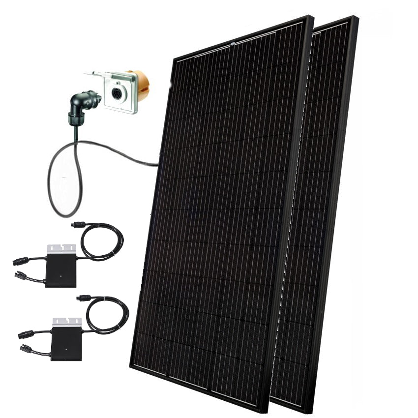 Balkonkraftwerk 600 W | Photovoltaikanlage 6 | steckfertig