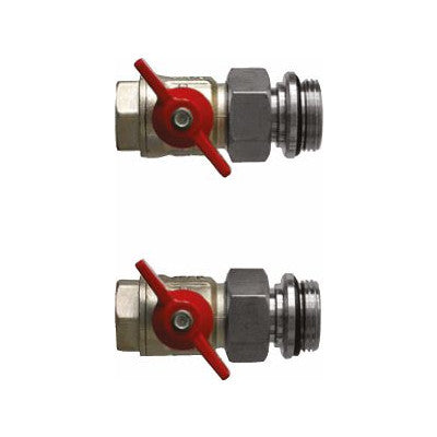 BUDERUS | Logafloor Kugelhahn-Set KHS | horizontal | 1'' x 1'' ➔ klimaworlv.com