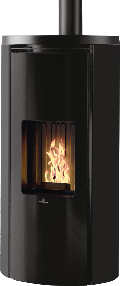 Edilkamin Pelletofen Celia Air Tight Plus Stahl Schwarz