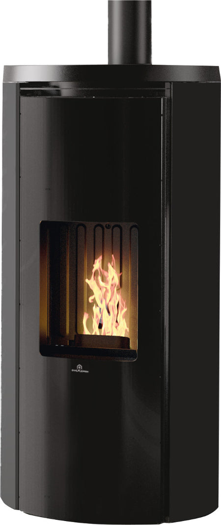 Edilkamin Pelletofen Celia Air Tight Plus Stahl Schwarz