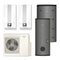 WOLF | Hybridheizung | Gasbrennwert-Heiztherme 20kW + Split-Wärmepumpe 7kW