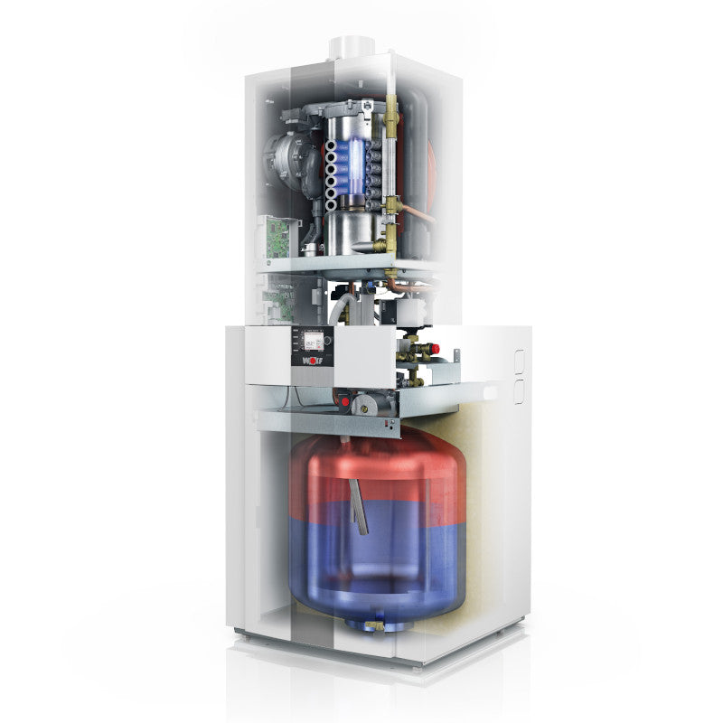 WOLF | Gasbrennwert-Zentrale | ComfortLine CGS-2-24/200L | 24 kW