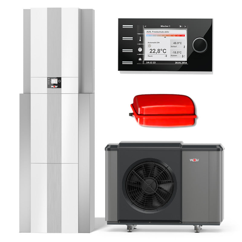WOLF | Wärmepumpencenter | Monoblock CHC-07/200 | 7 kW