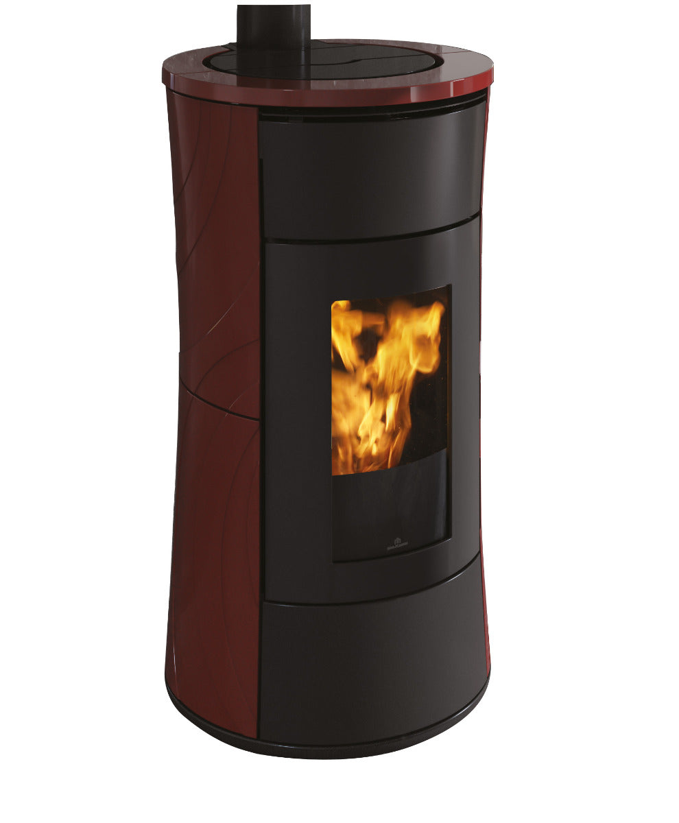 Edilkamin Cherie 9 Evo ATC Keramik bordeaux