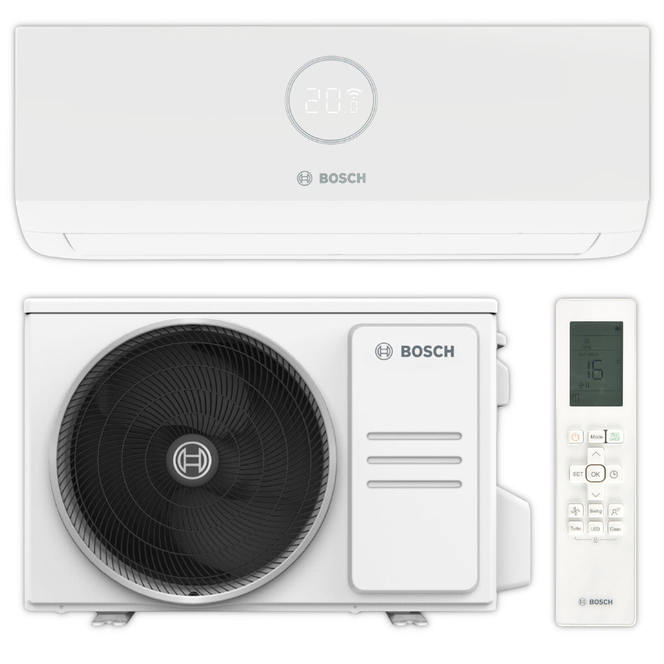BOSCH | Split Klimaanlage Komplett-Set CL3000i 70 WE | 7,0 kW | klimaworld.com