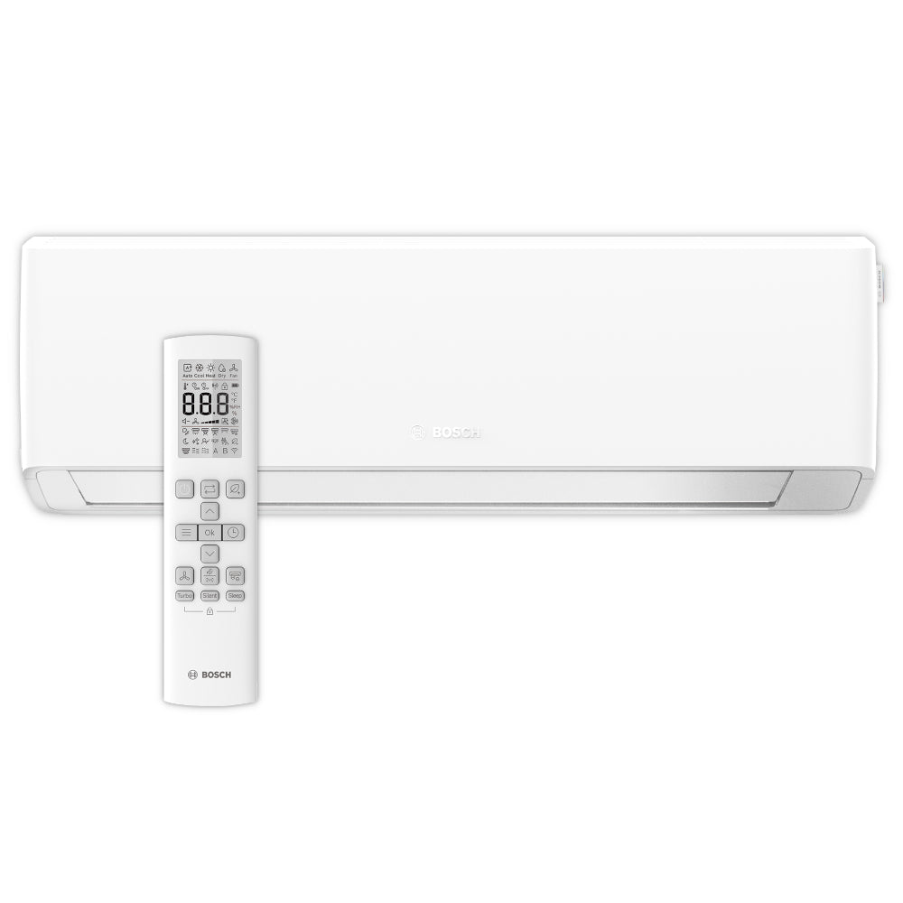 BOSCH weisses Wandgeraet CL7000iU W 53 E mit weisser Fernbedienung | Klimaworld.com