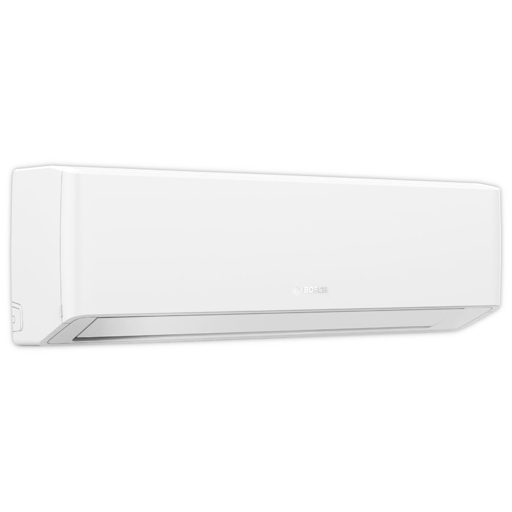 BOSCH weisses Wandgeraet CL7000iU W 53 E seitliche Ansicht | Klimaworld.com