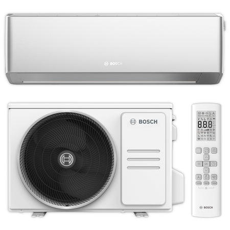 BOSCH Split Klimaanlage CL7000i 35 ES | 3,4 kW | silber | klimaworld.com