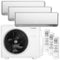 BOSCH Multisplit Klimaanlage Set | Climate 7000 M ES | 3x2,5 kW