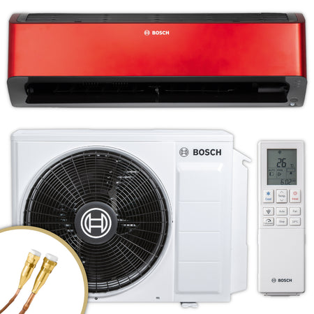 BOSCH | Split Klimaanlage CLC8001i 35 ER | 3,5 kW | rot | klimaworld.com