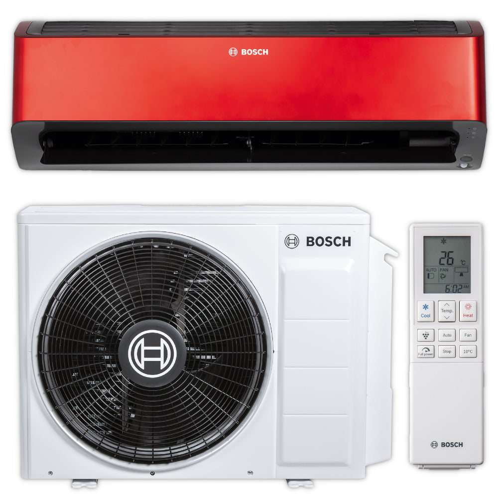 BOSCH | Split Klimaanlage CLC8001i 25 ER | 2,5 kW | rot | klimaworld.com