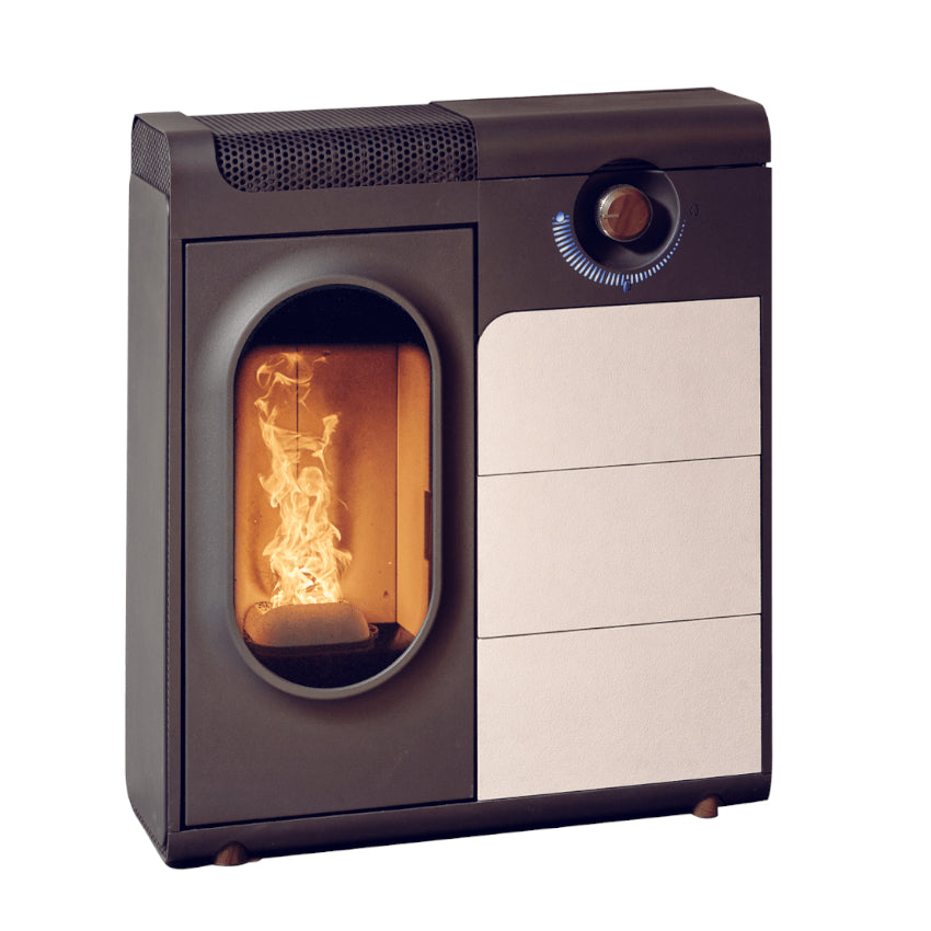 Austroflamm | CLIC FRONT MITTE/UNTEN | Beton polar white