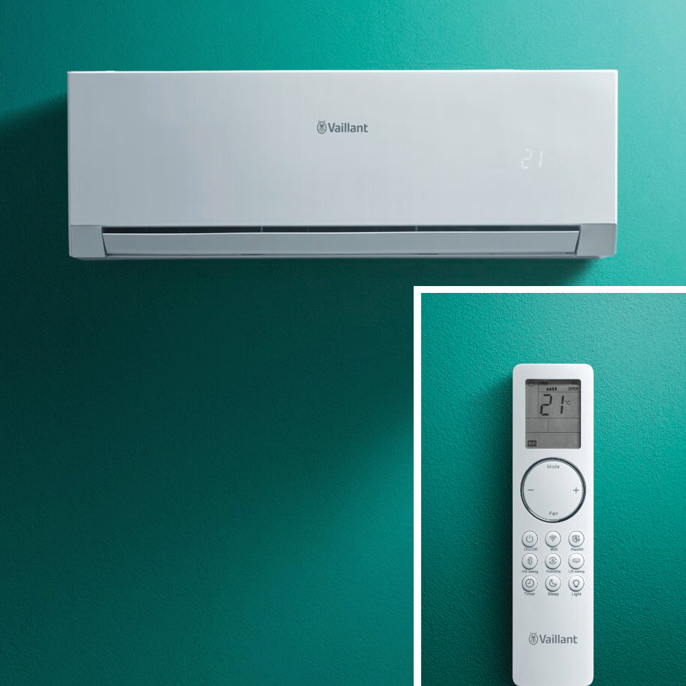 Vaillant Multisplit Klimaanlage Set climaVAIR plus | 2 Wandgeräte | klimaworld.com