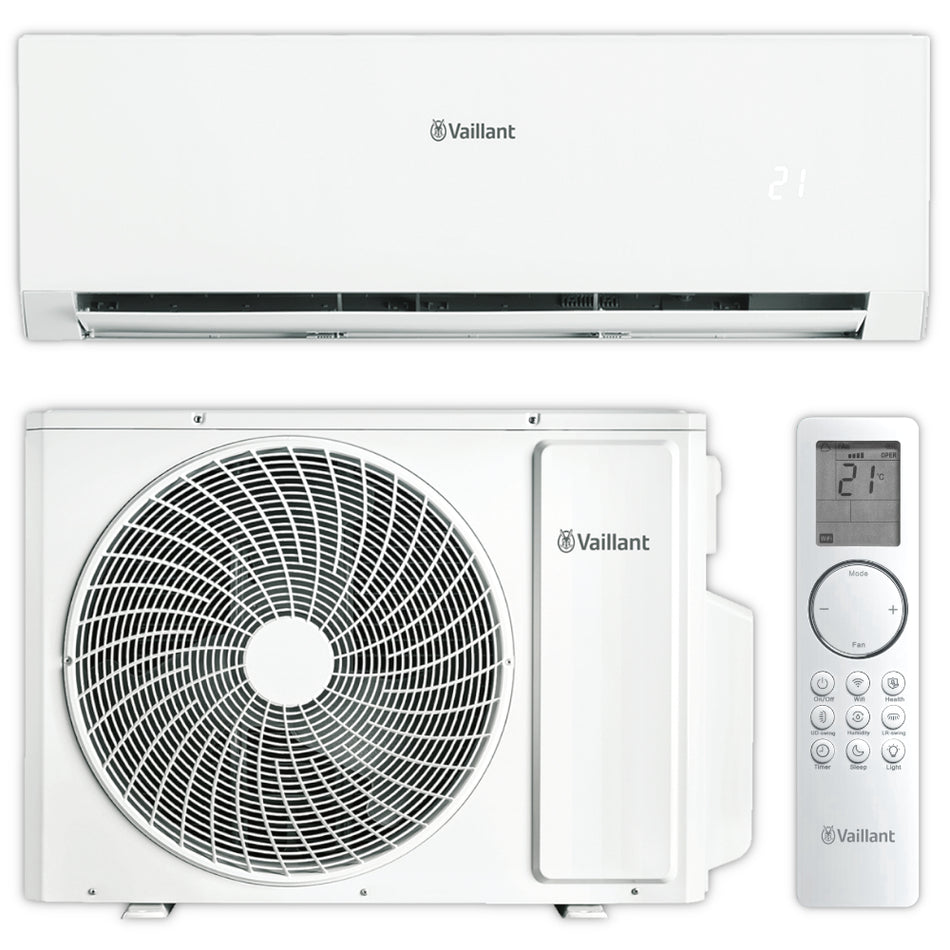 Vaillant Split Klimaanlage Komplett-Set climaVAIR plus | VAIP1-035WN | klimaworld.com