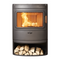 AUSTROFLAMM Kaminofen | Cody 2.0 |  Stahlverkleidung + Sockel | 8,0 kW