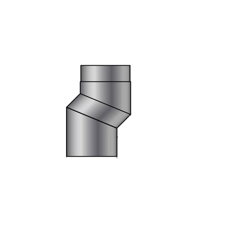 S-Versatzbogen, Ø 120 mm, 40 mm Versatz, Schwarz | Klimaworld.com
