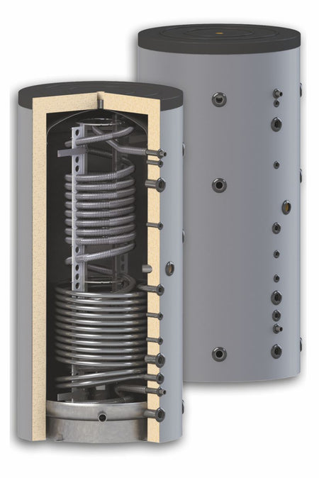 Schichten Hygiene Kombispeicher mit Wärmetauscher 500L HYGTKSR 1WT