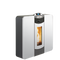 KALOR Pelletkamin | Quadra Mod 12C | kanalisierbar | 11,1 kW | Weiß