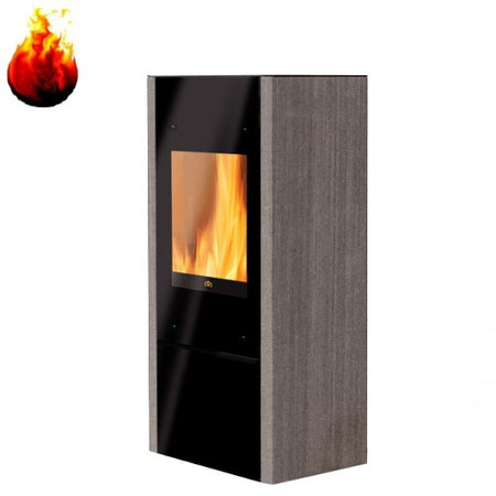 Kaminofen Coral 1 Luftheizer 6 kW Edilkamin Warmluftofen