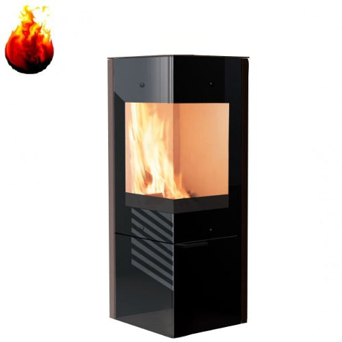 Kaminofen Coral 2 Luftheizer 6 kW Edilkamin Warmluftofen