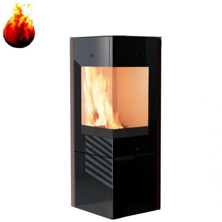 Kaminofen Coral 2 Luftheizer 6 kW Edilkamin Warmluftofen