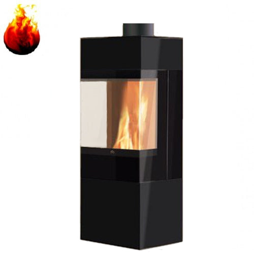 Kaminofen Coral 3 Luftheizer 6 kW Edilkamin Warmluftofen