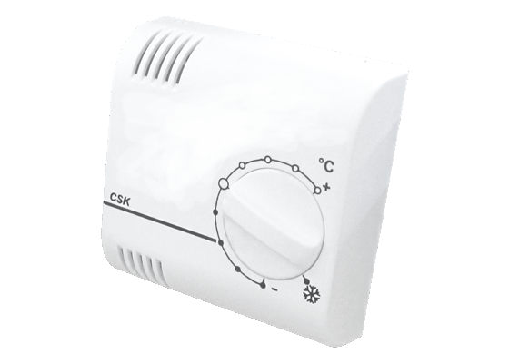 ThermoFlux analoger Raumkorrektor CSK | klimaworlv.com