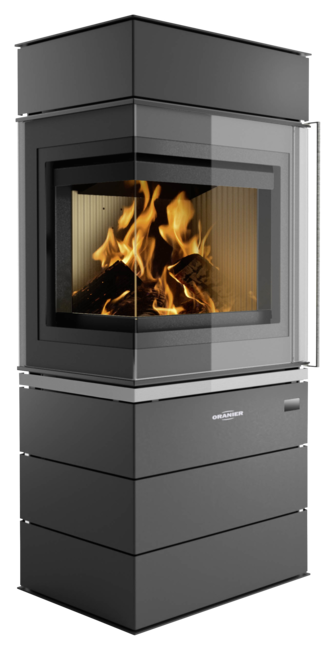 ORANIER | O-Bloks W+ | Stahl Schwarz | 7.0 kW | A