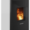 Oranier | Pelletofen | Neta | 8 kW | Anschluss hinten | Seidenweiß | 798188