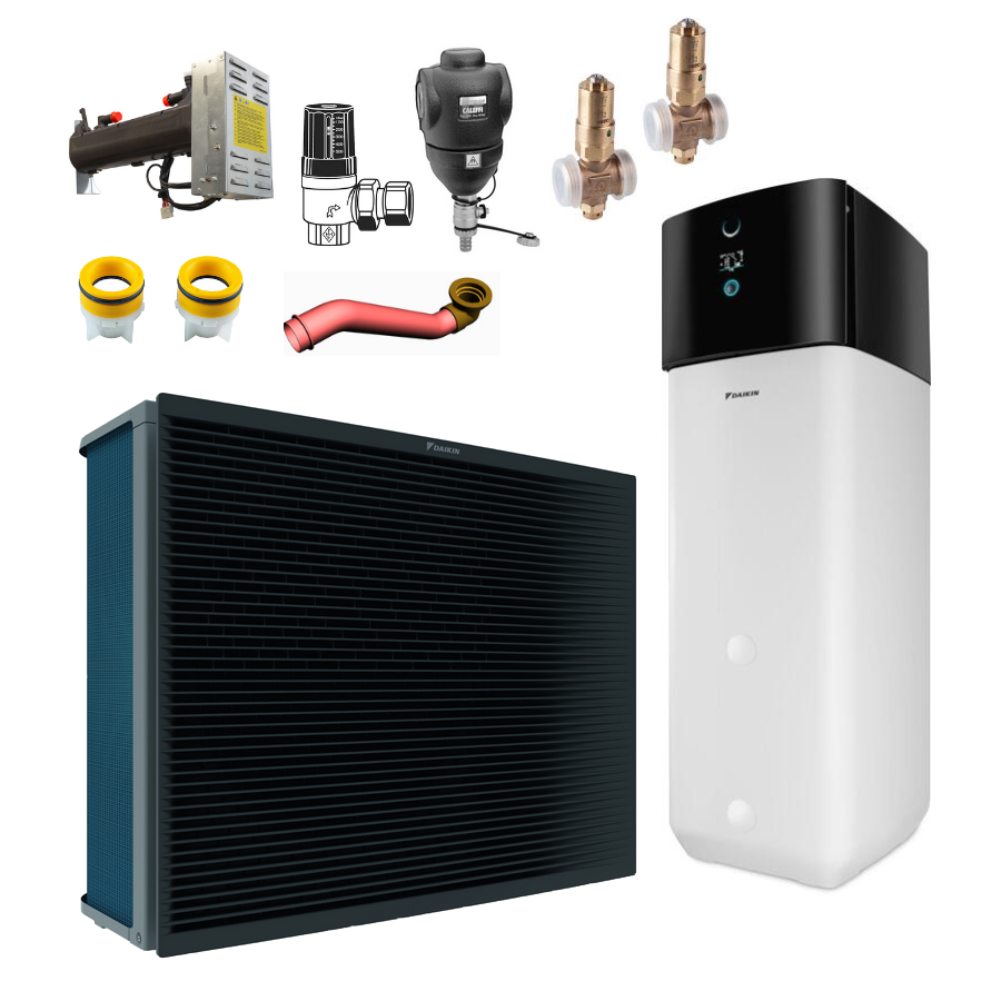 Daikin Altherma 3 H HT Ech2o | ETSX16P50E7 + Epra14DW17