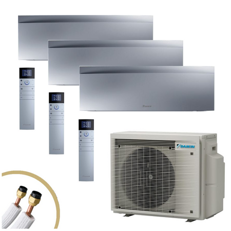 Daikin emura 3 Wandgeräte Set + 3MXM68A9 | klimaworld.com