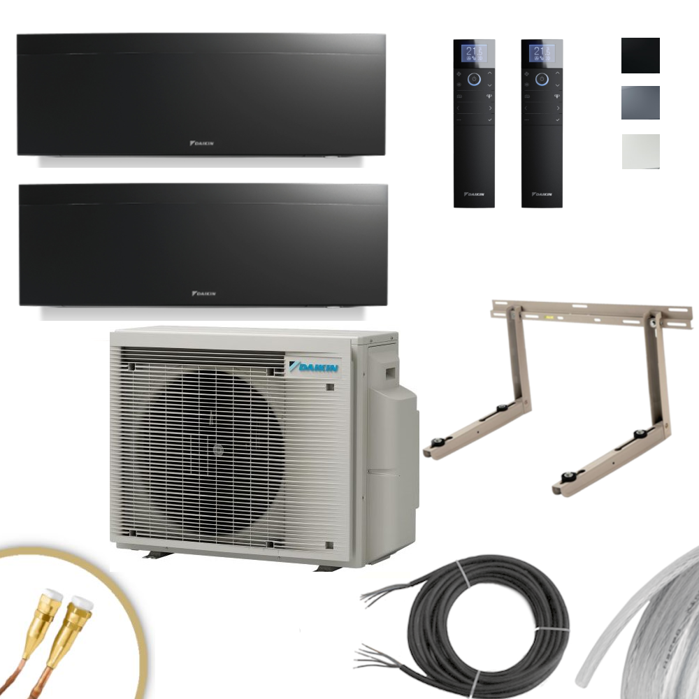 Daikin Emura FTXJ35AB + FTXJ25AB + 2MXM50A9